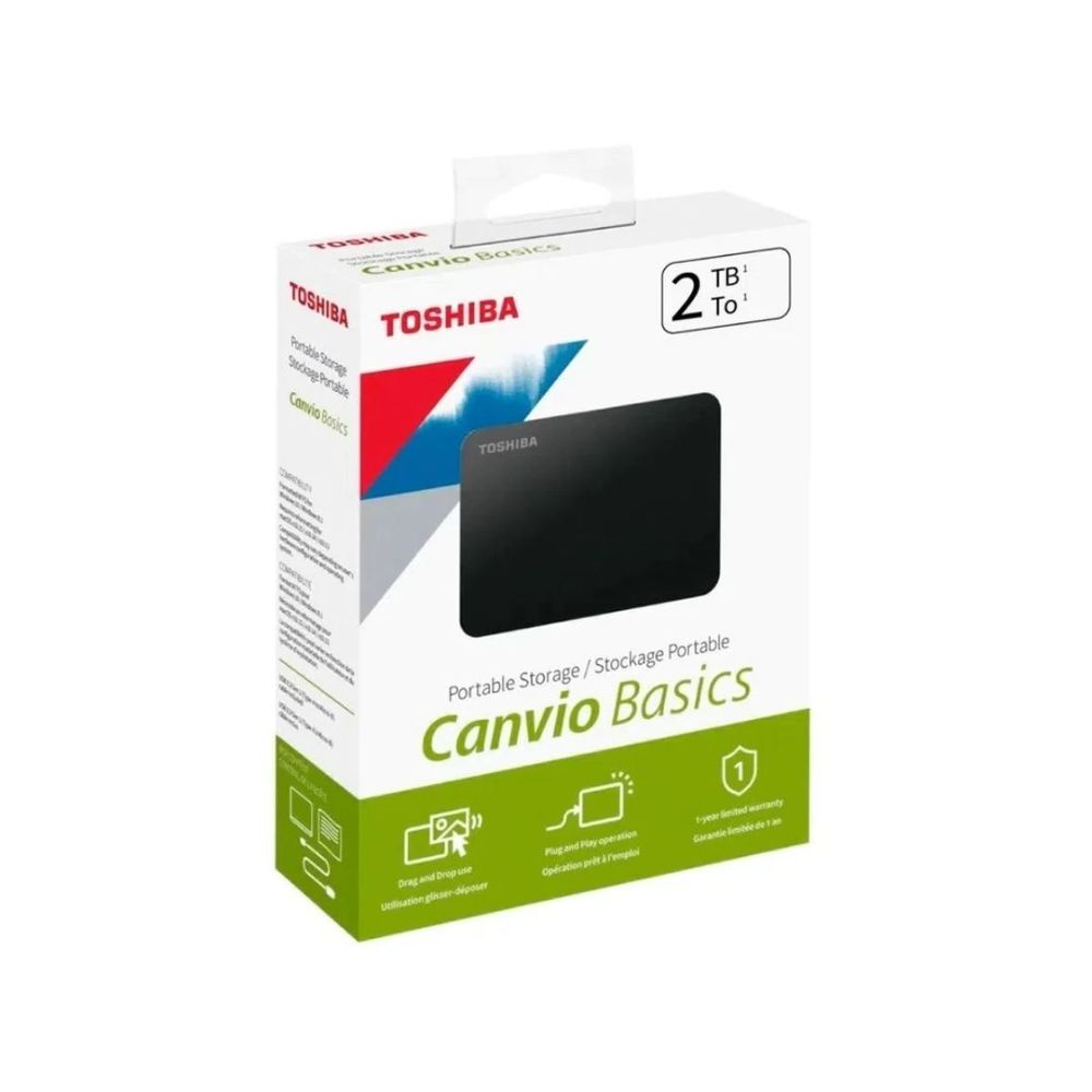 Disco Duro Externo Toshiba Canvio USB 3.0 2TB