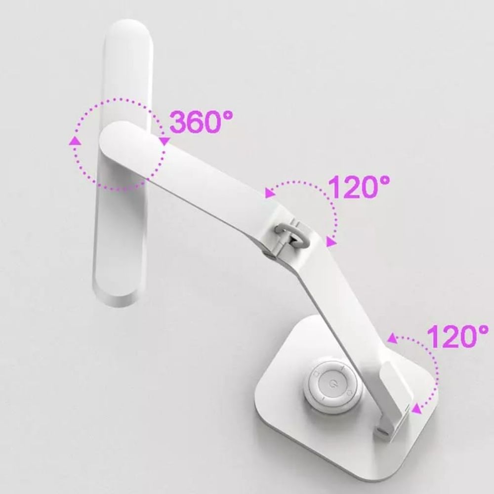 Lampara Led Recargable Intensidad Regulable Táctil Giratoria con Control -  8810005 I Oechsle - Oechsle