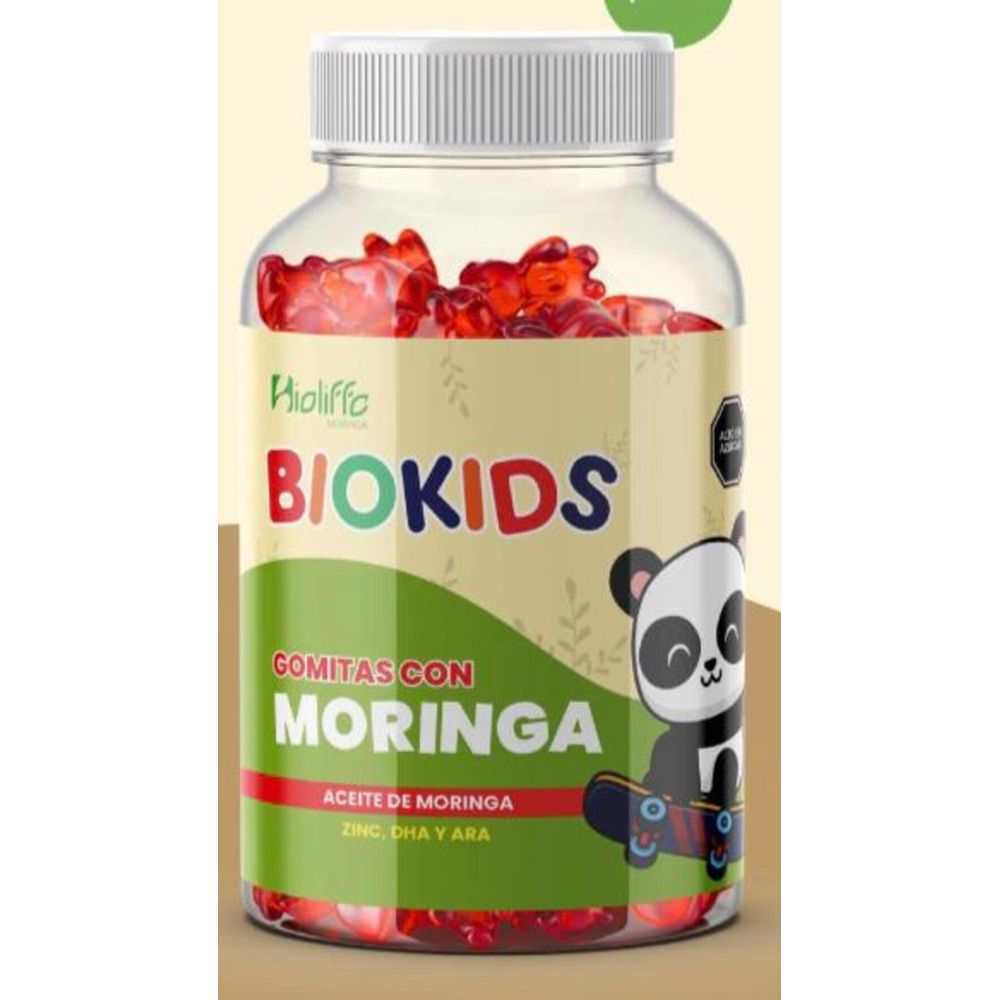 Gomitas de Moringa con Zinc, DHA y ARA