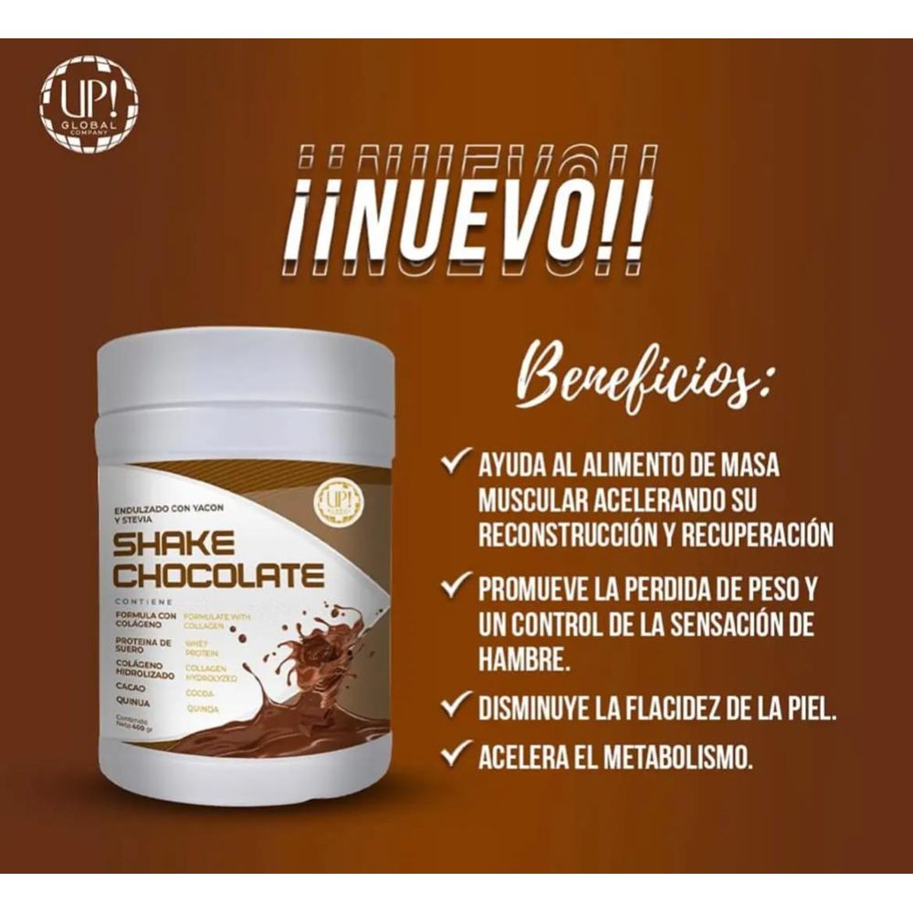 Shake Chocolate Suplemento Alimenticio