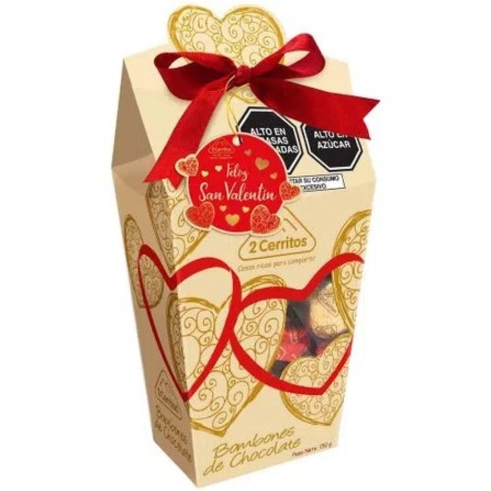 Bombones 2 CERRITOS Chocolate Caja 150g