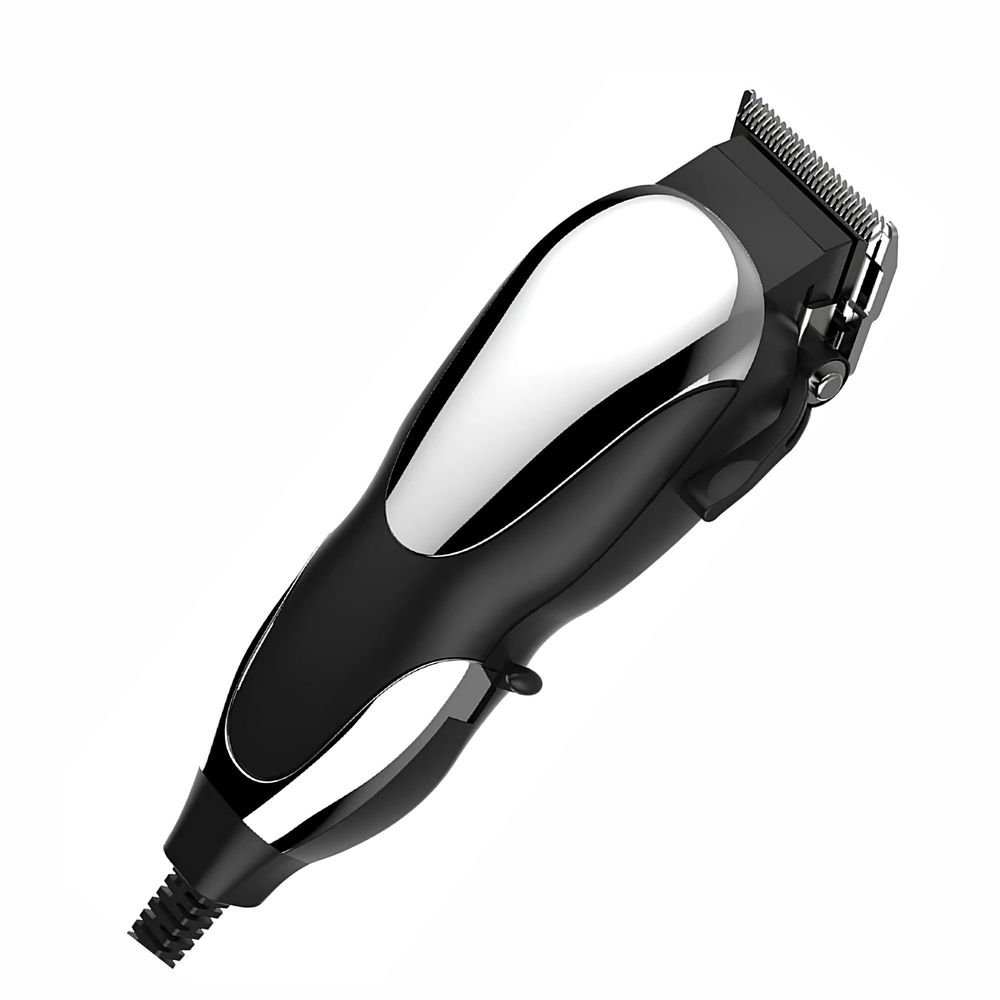 Máquina para Cortar Cabello en Línea Recta de Color Negro con