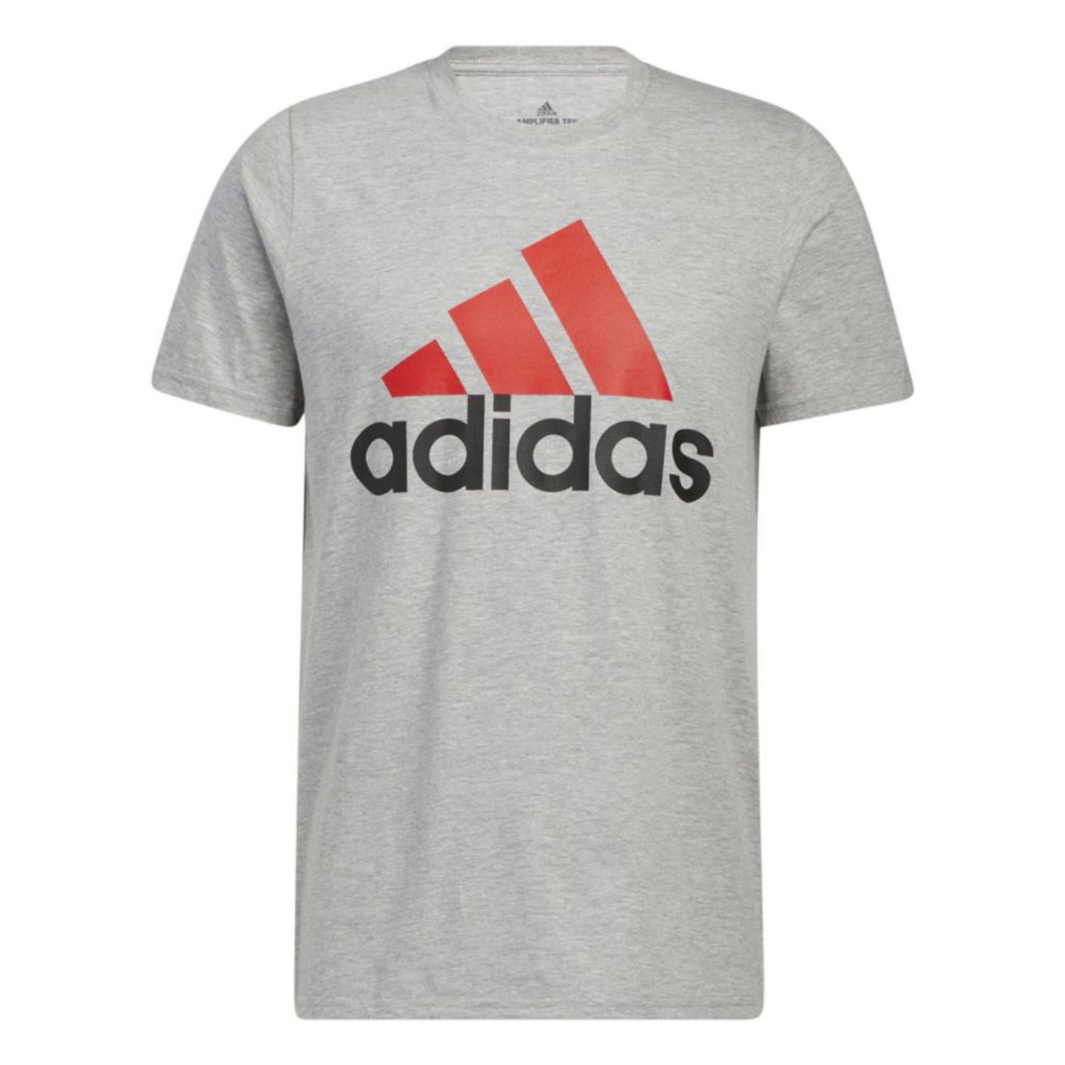 Polo Deportivo para Hombre Adidas Hh9025 Basic Bos Tee Gris