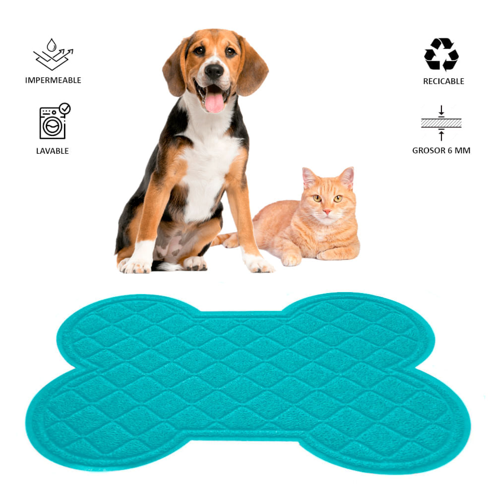 Colchoneta Cama para Perros D56 Palta Y Alfombra Impermeable Hueso