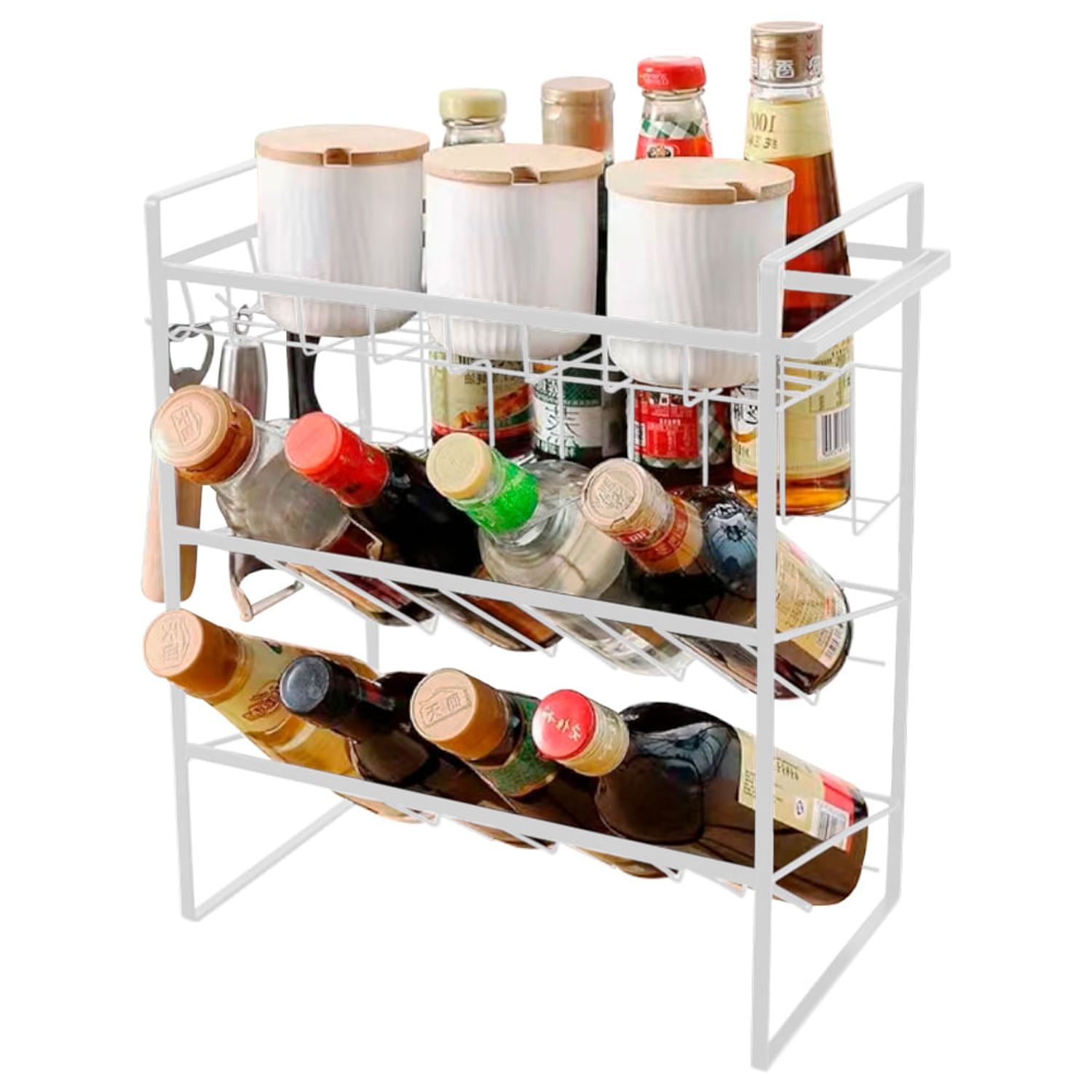 Estante Organizador de Condimentos de Cocina 2 Niveles MY6 I Oechsle -  Oechsle