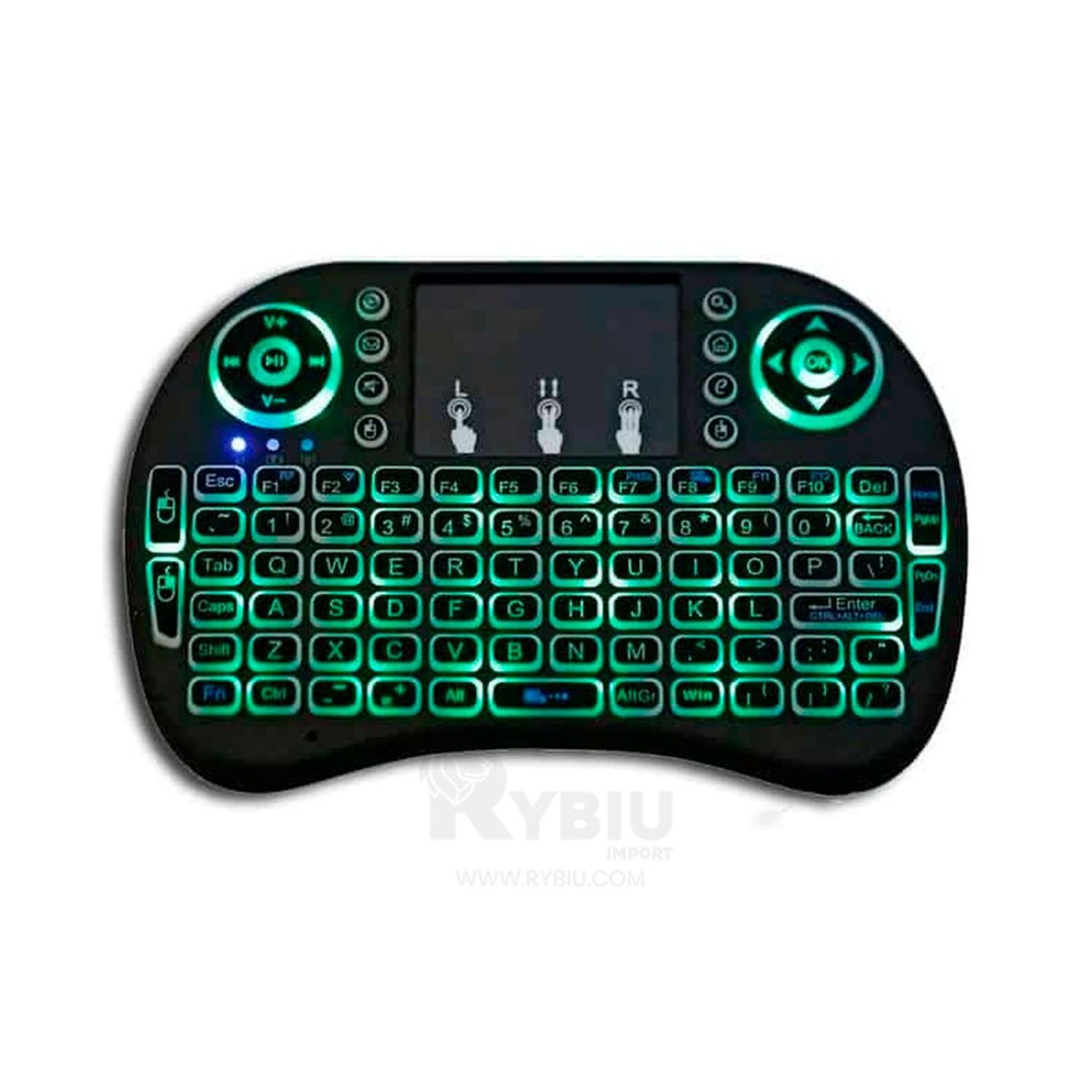 Mini Teclado Inalambrico con Luz para Monitor I Oechsle - Oechsle