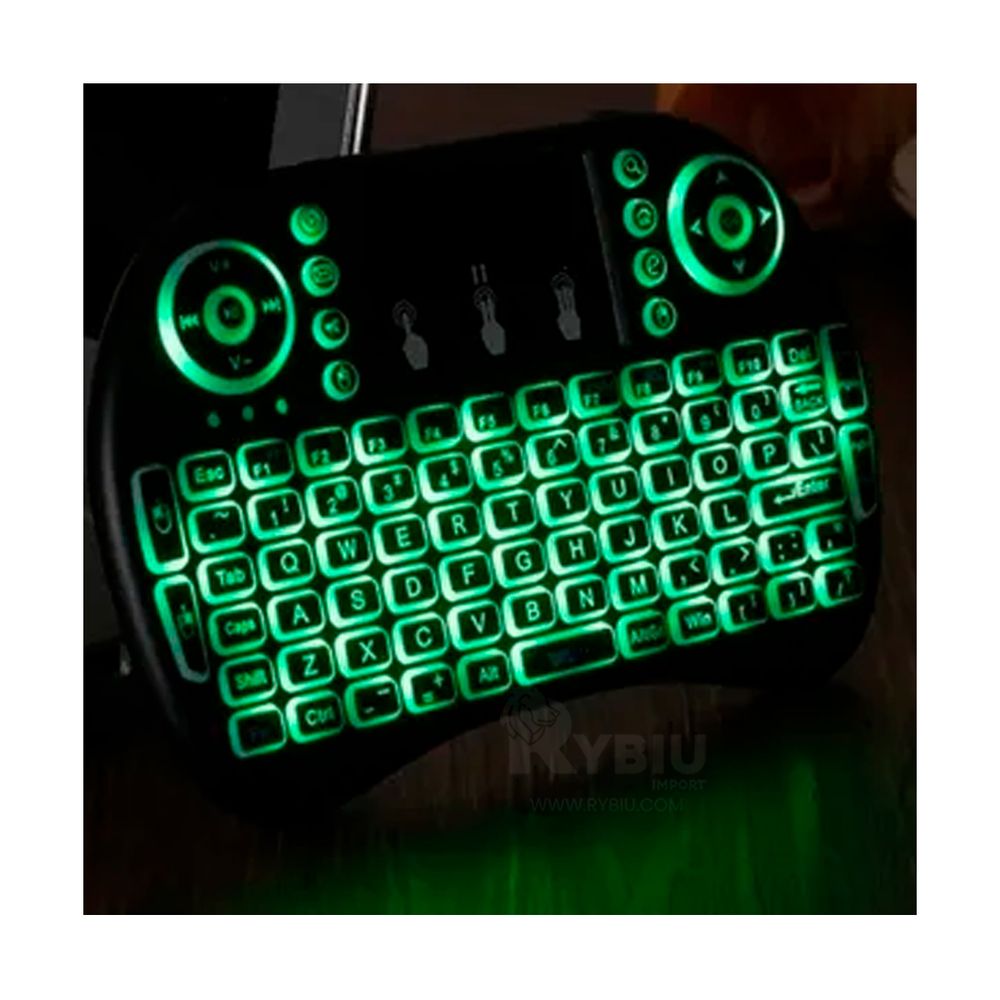 Mini Teclado Inalambrico para Television con Luz Led I Oechsle