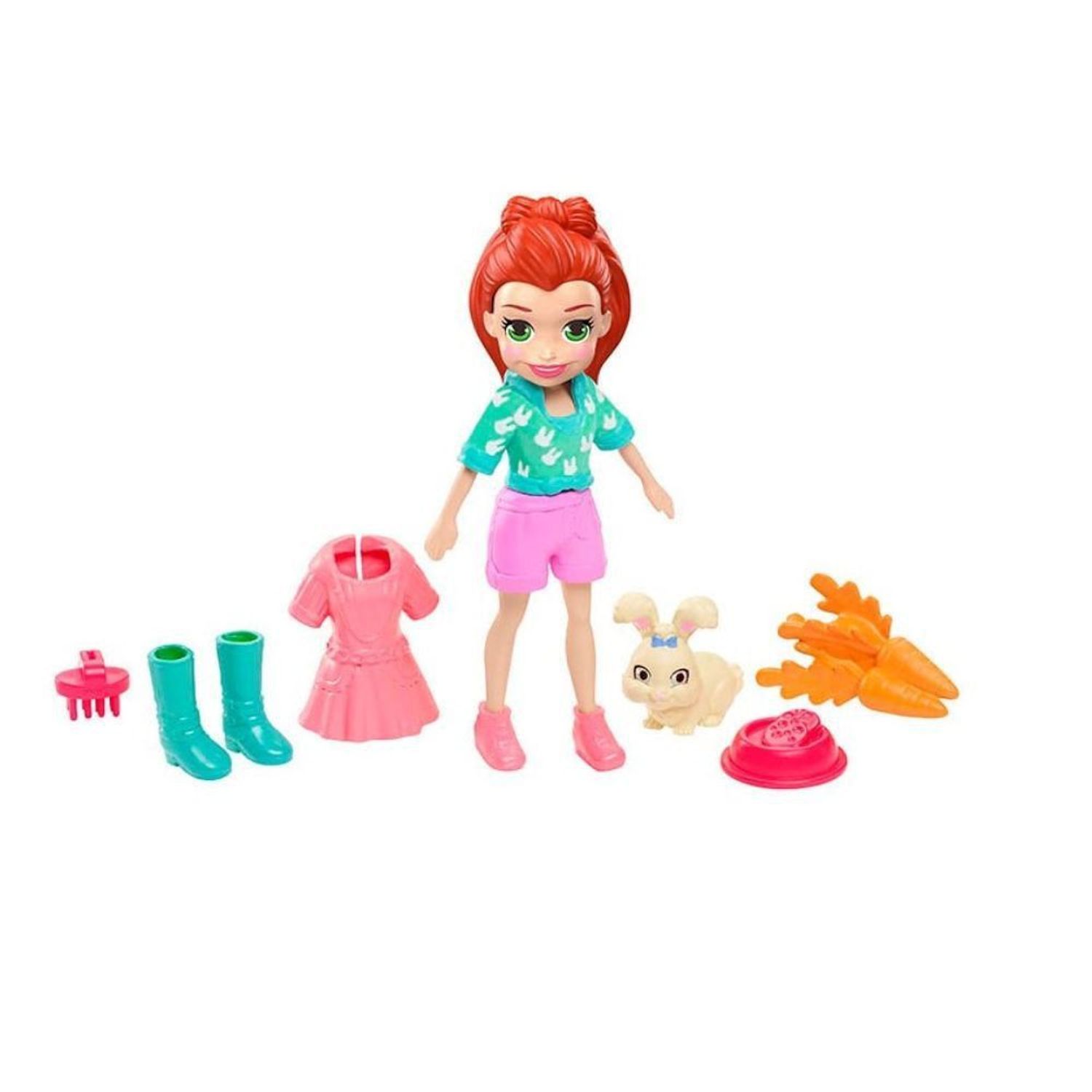 polly pocket rubia