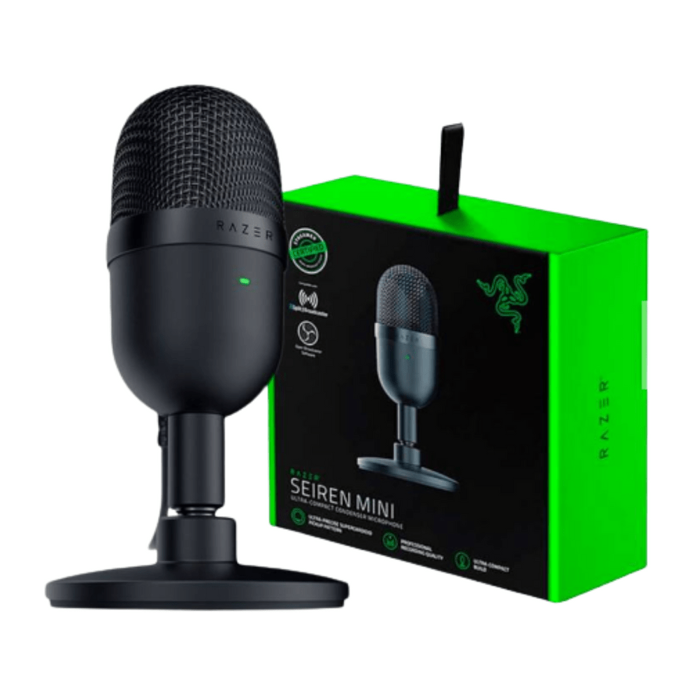 Microfono Razer Seiren Mini Usb Streaming Supercardioide Negro I ...