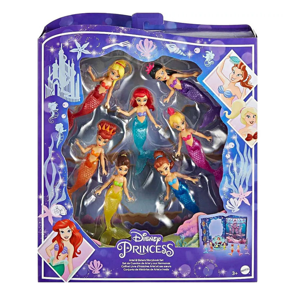 Set de Figuras Disney Princesas Ariel La Sirenita y sus Hermanas - Promart
