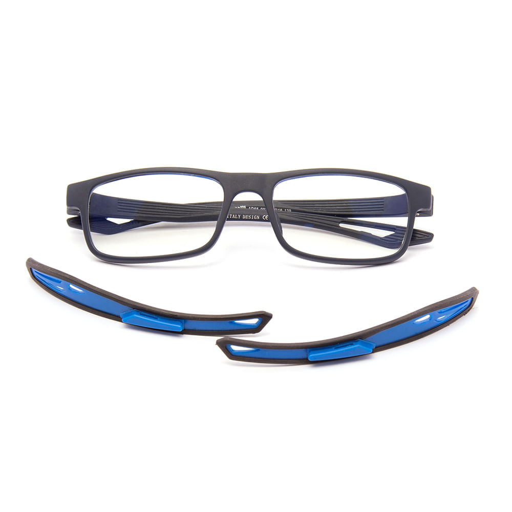 Montura de Descanso Boselli AD55CB Color Negro con Azul