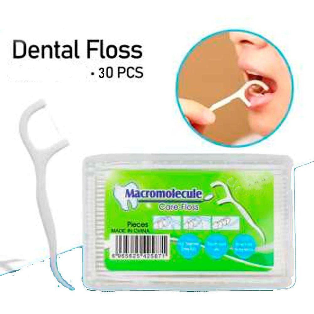 Hilo Dental Blanco para Adultos Pack x30 Uni I Oechsle - Oechsle