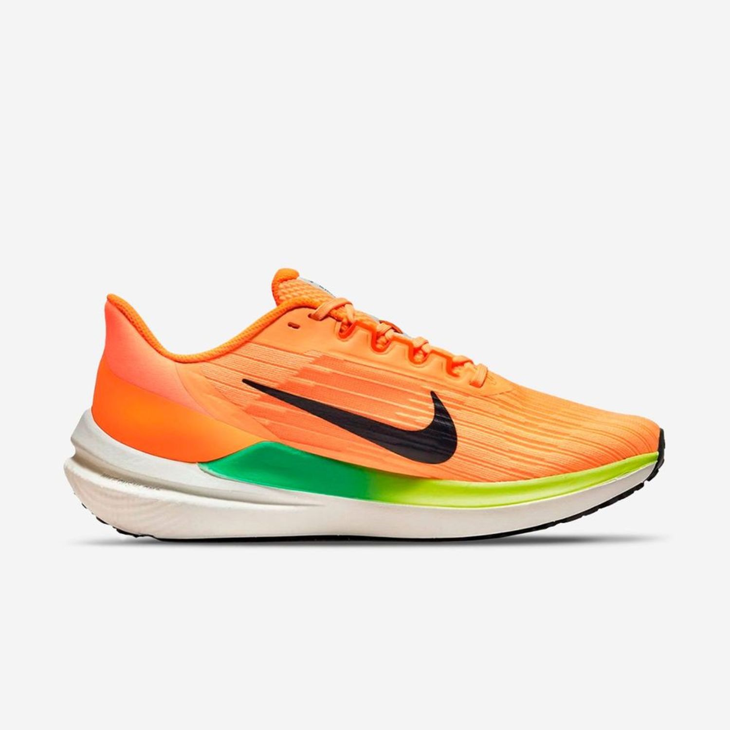 Zapatillas Nike Air Winflo 9 Running Dama DD8686 800 Naranja talla