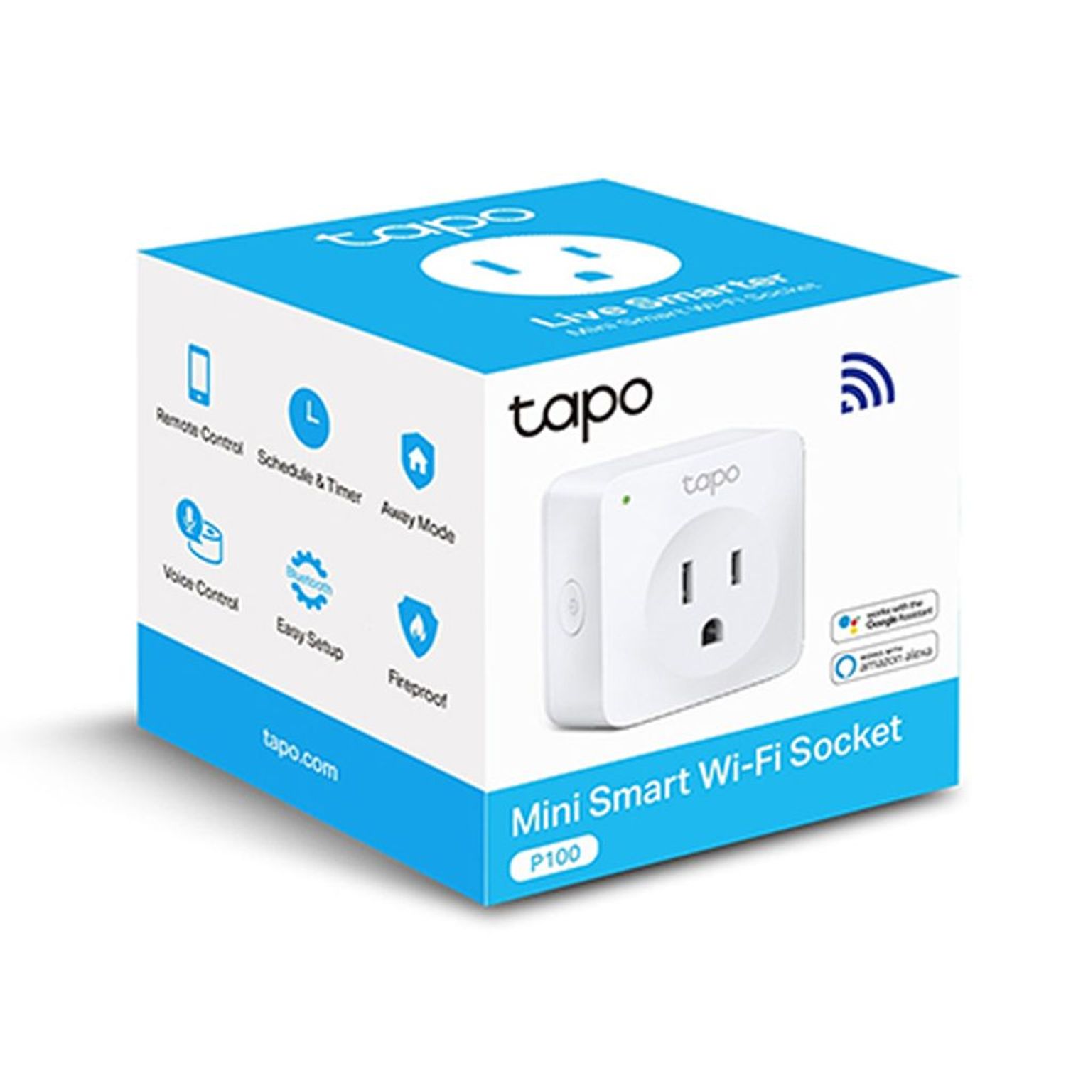 Mini Enchufe Smart WiFi TP Link Tapo P100 Bluetooth 4.2 Original y Garantia  I Oechsle - Oechsle