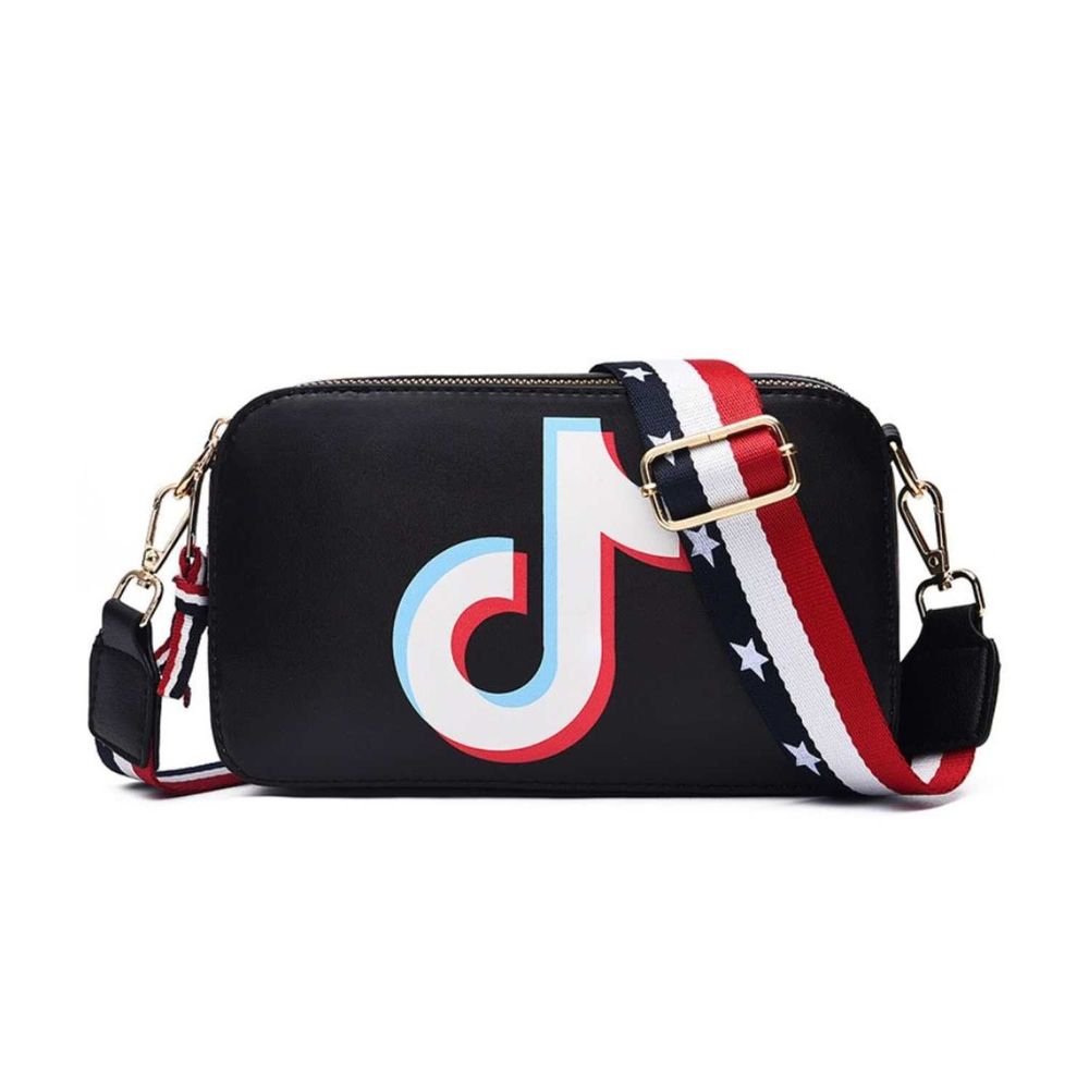 Cartera Fei Fei Molly Negro y Blanco