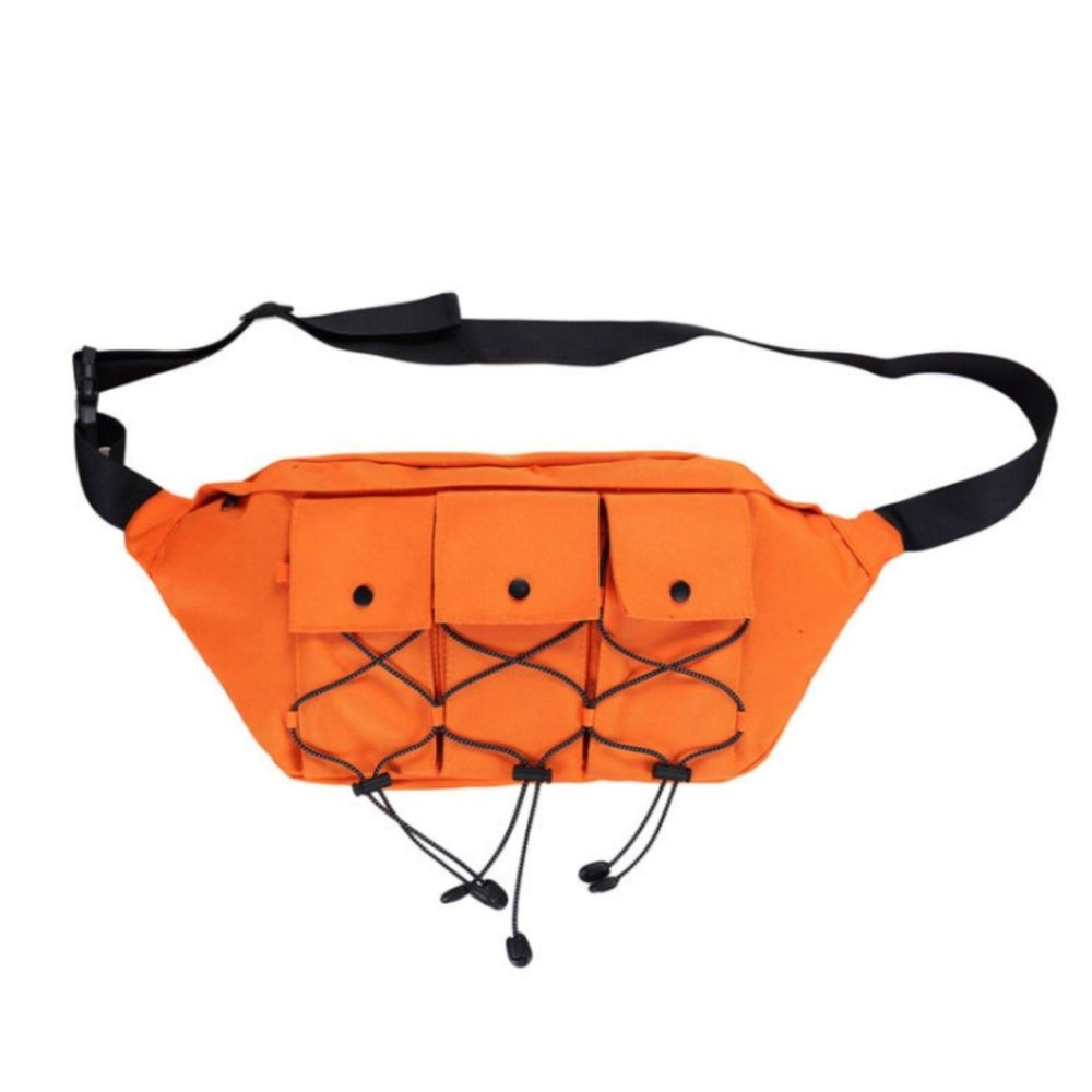 Riñonera Fei Fei Hip hop Naranja