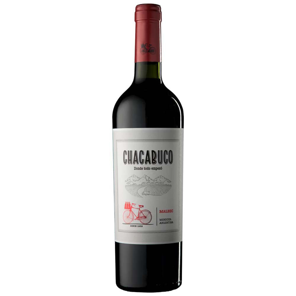 Vino CHACABUCO Malbec Botella 750ml