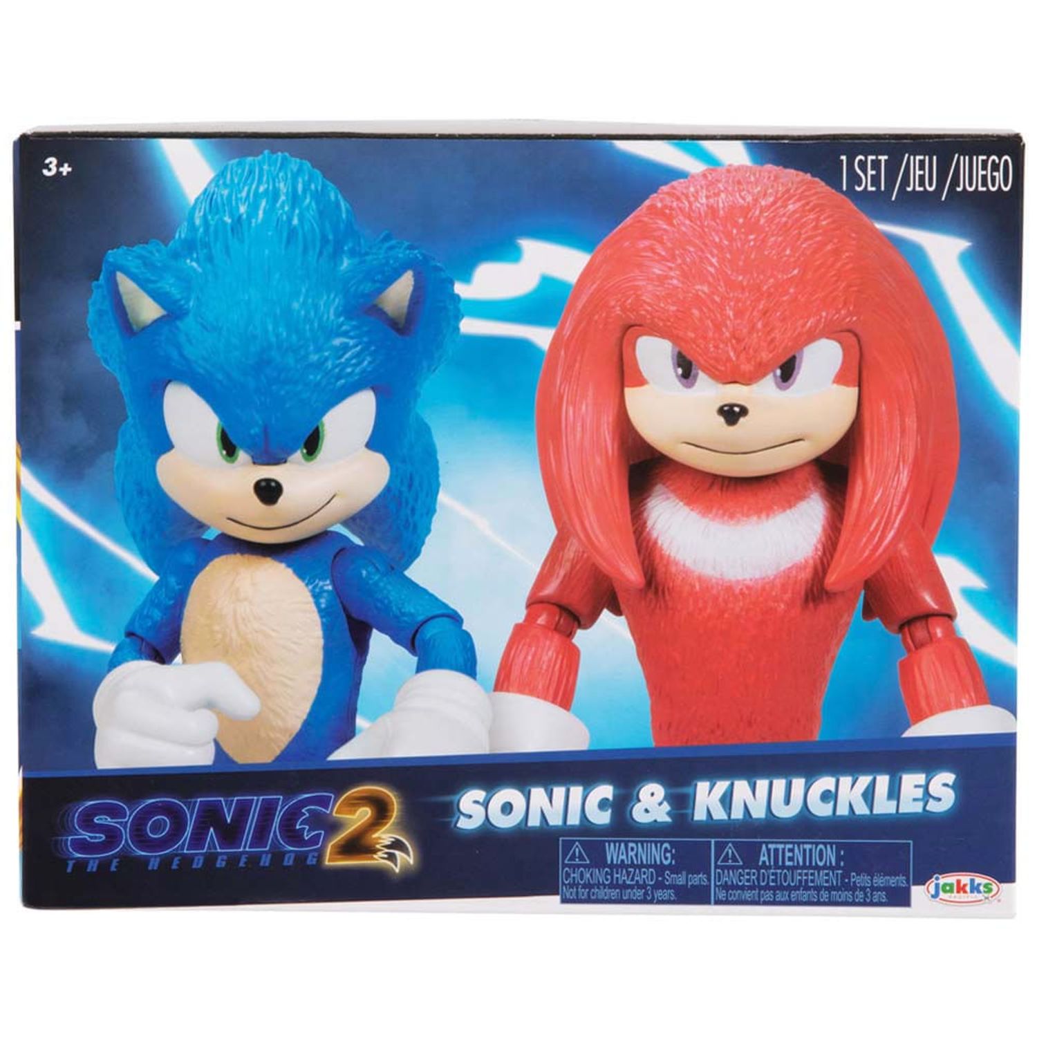 Juguete SONIC 2 Movie Sonic/Knuckles 41558 - Oechsle