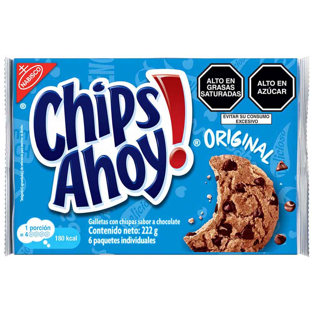 Galletas CHIPS AHOY! Original Paquete 6un