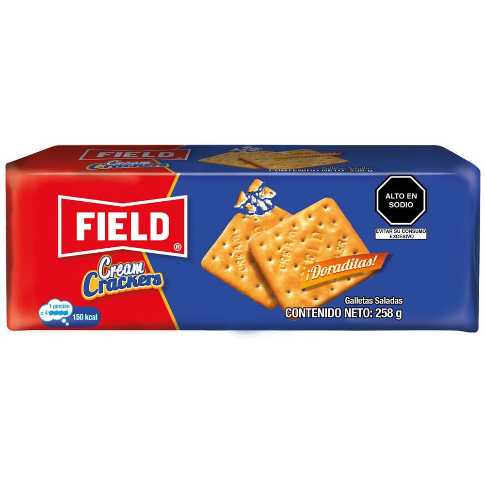 Galletas Saladas FIELD Cream Cracker Paquete 258g