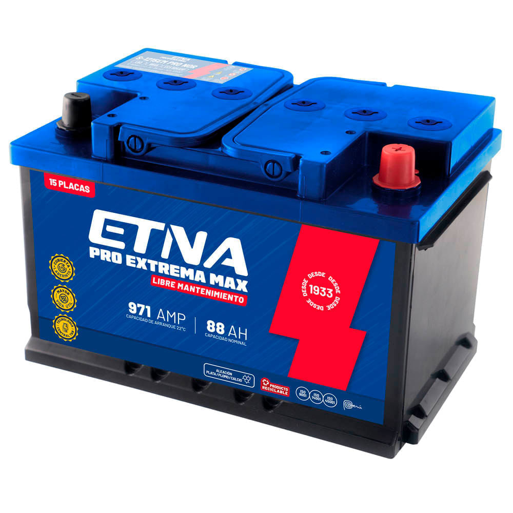 Batería ETNA Pro Extrema Max S-1215EM 88AH NOR