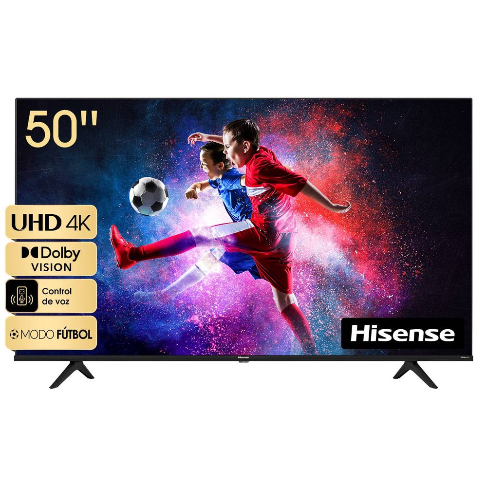 Pantalla LED Hisense 50 Ultra HD 4K Smart TV 50A6H