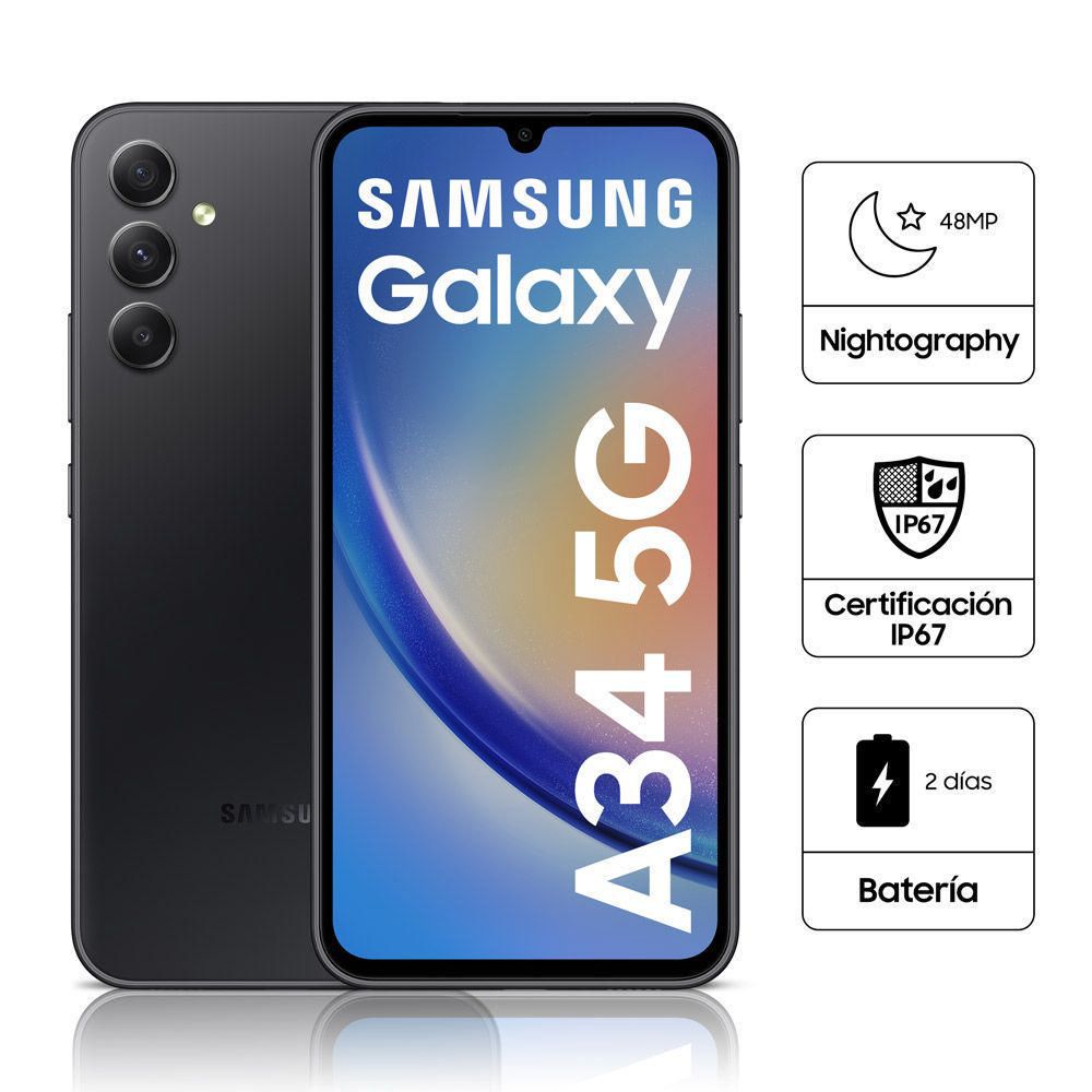 Celular Samsung Galaxy A54 5G 128GB 6GB RAM Violeta I Oechsle