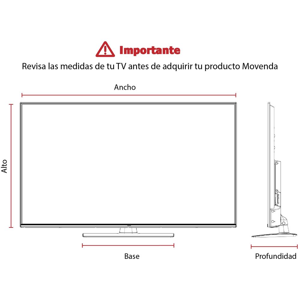 Mesa de Tv Catriona Ventitas Perú Blanco y duna - Real Plaza