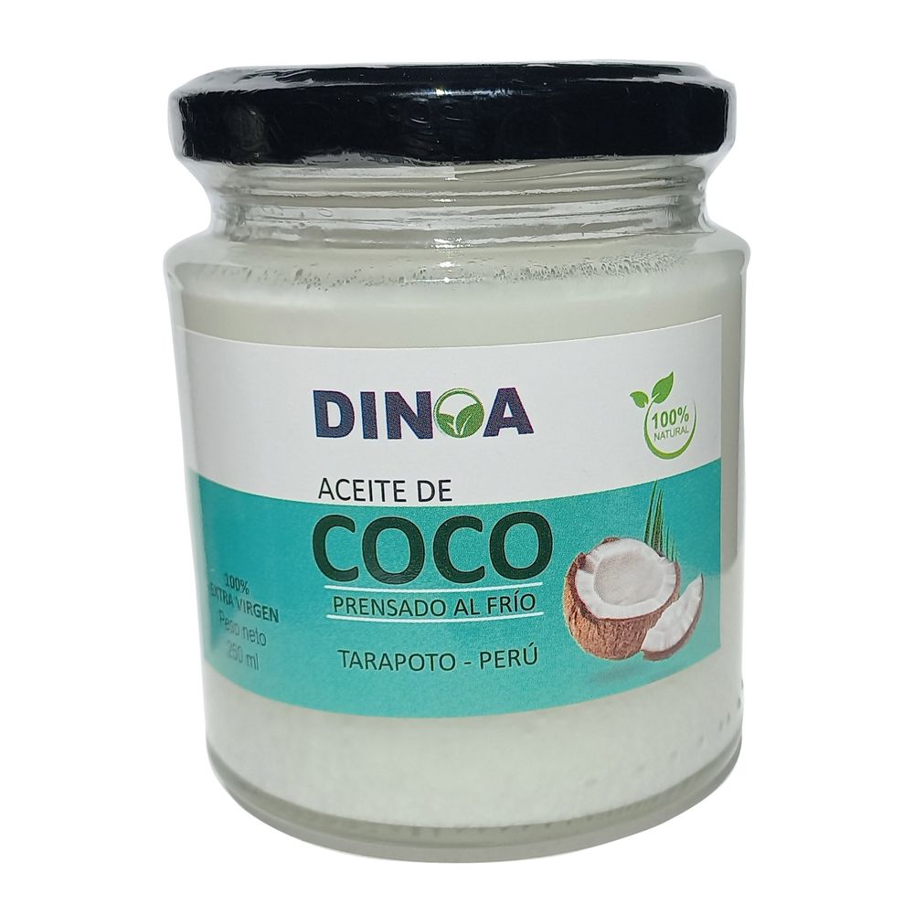 Aceite de Coco Virgen Orgánico 250ml - Peruvian Health: Aceite de coco