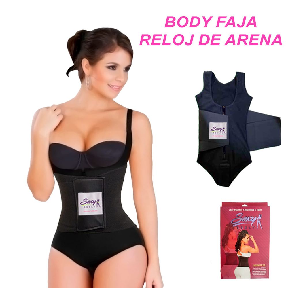 Cinta Faja Reloj de arena, Moda de Mujer