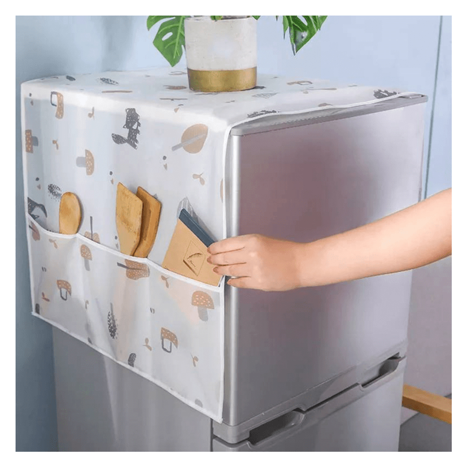 Combo Funda Organizadora para Refrigeradora + Funda Impermeable para  Lavadora I Oechsle - Oechsle