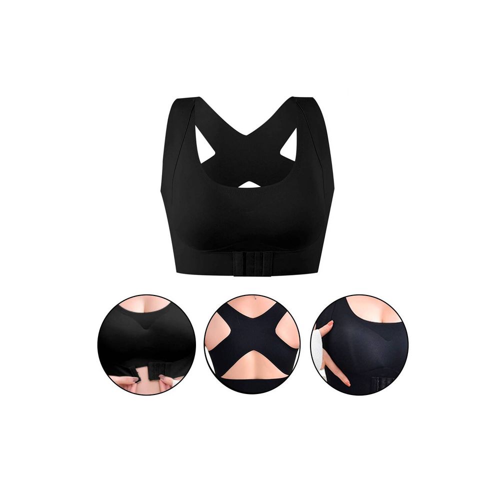 Brasier Reafirmante Corrector de Postura Negro-M
