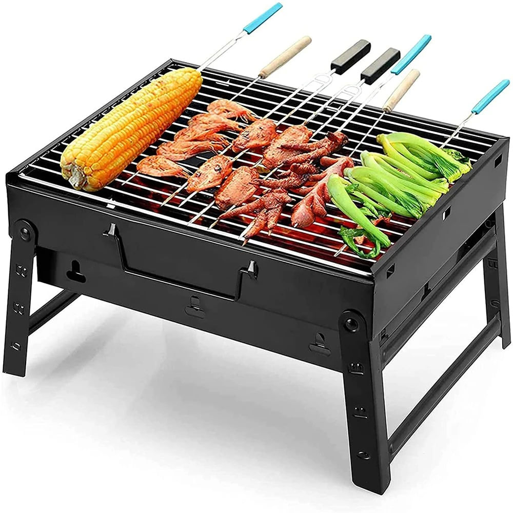 Mini Parrilla para Camping Jardín para Barbacoa