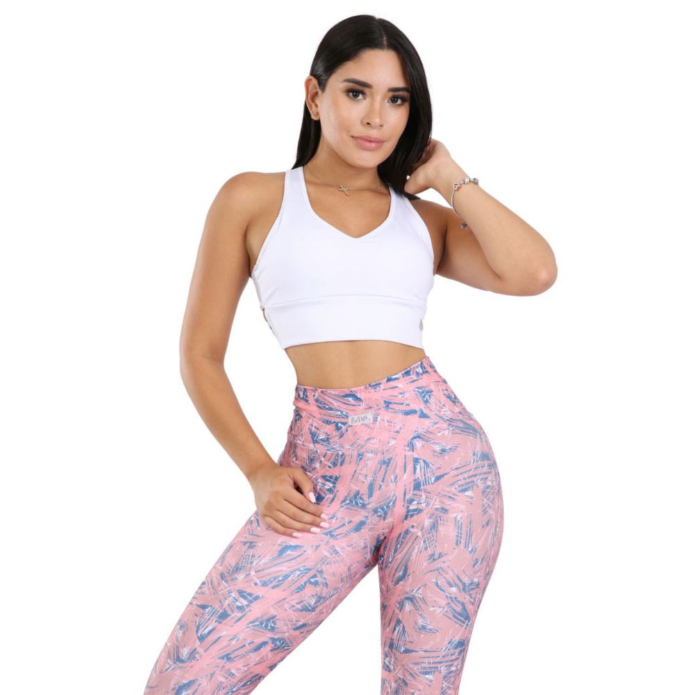 Legging Long Printed Deportivo multicolor para mujer