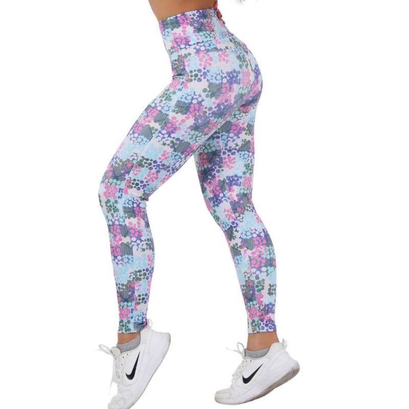 Leggins para Mujer MW Fitness Girl 10001/15 Print Multicolor S/M