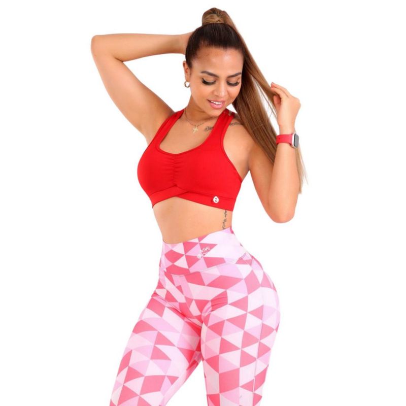 Leggins para Mujer MW Fitness Girl 10001/7 Print Multicolor S/M