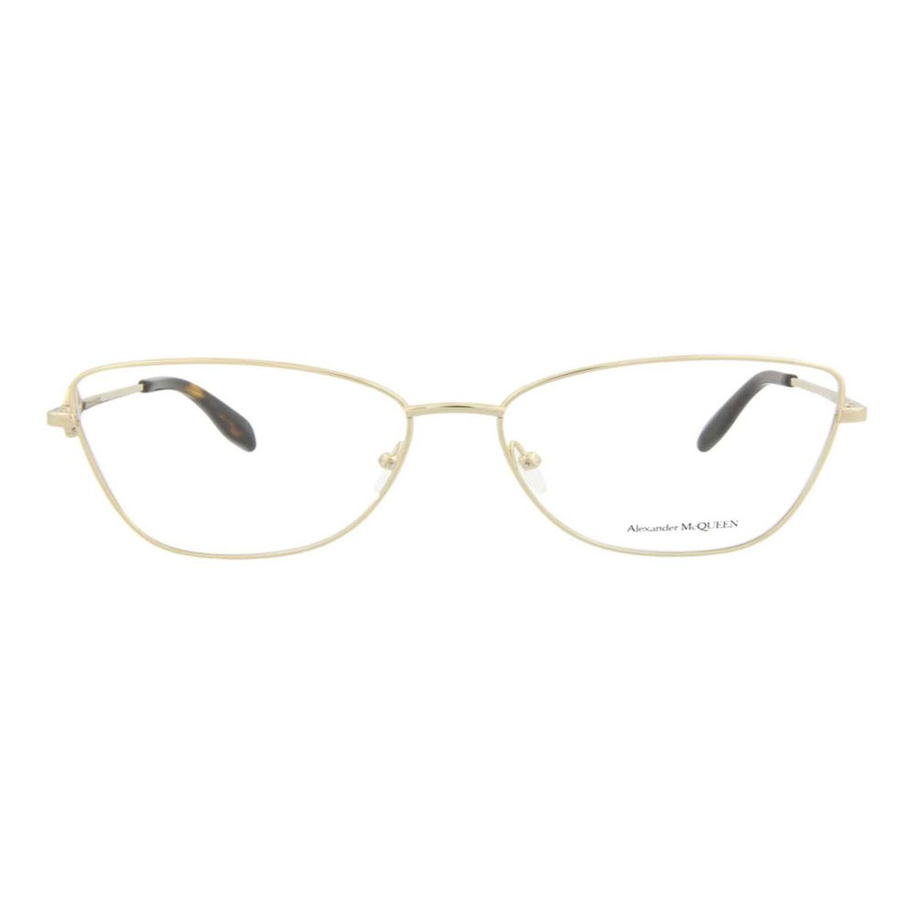 Lentes Ópticos Alexander Mcqueen Am0290O-30009426-002 Mujer en Dorado