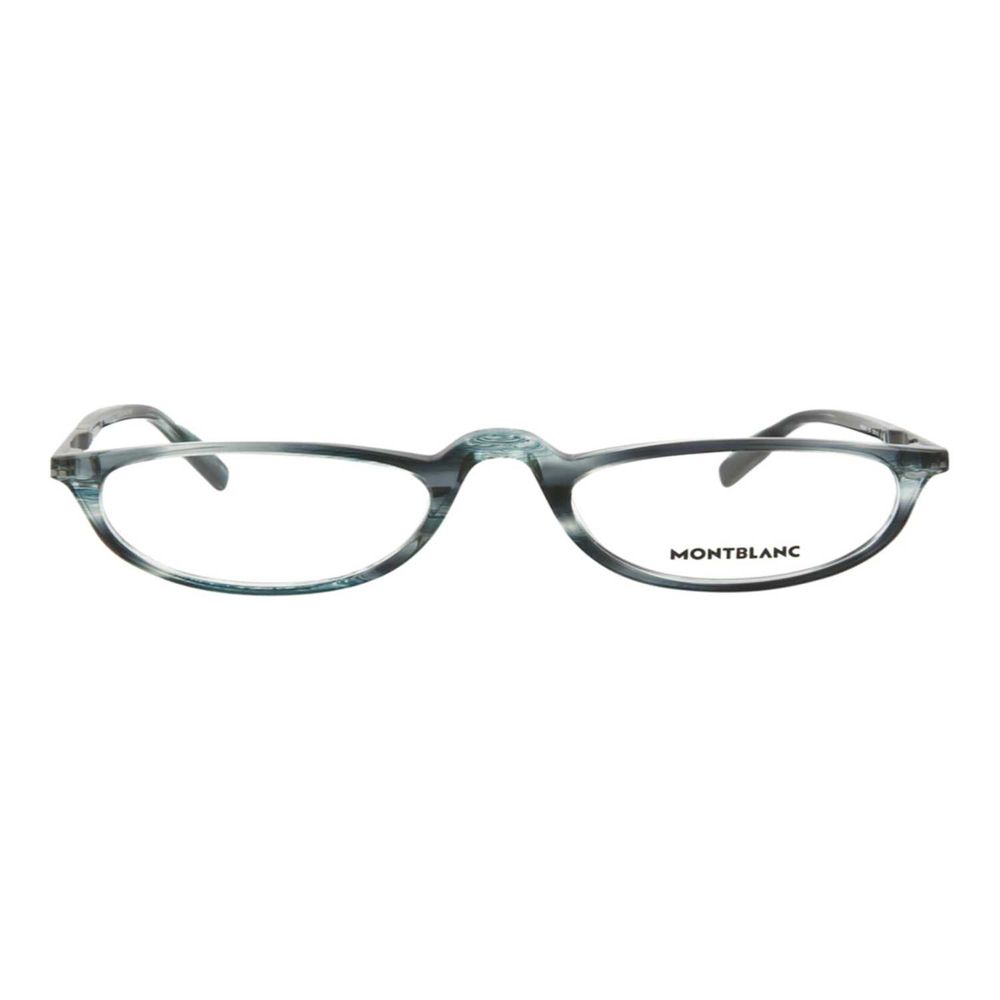 Lentes Ópticos Montblanc Mb0024O-30006848-003 Cuadrados Hombre en Azul