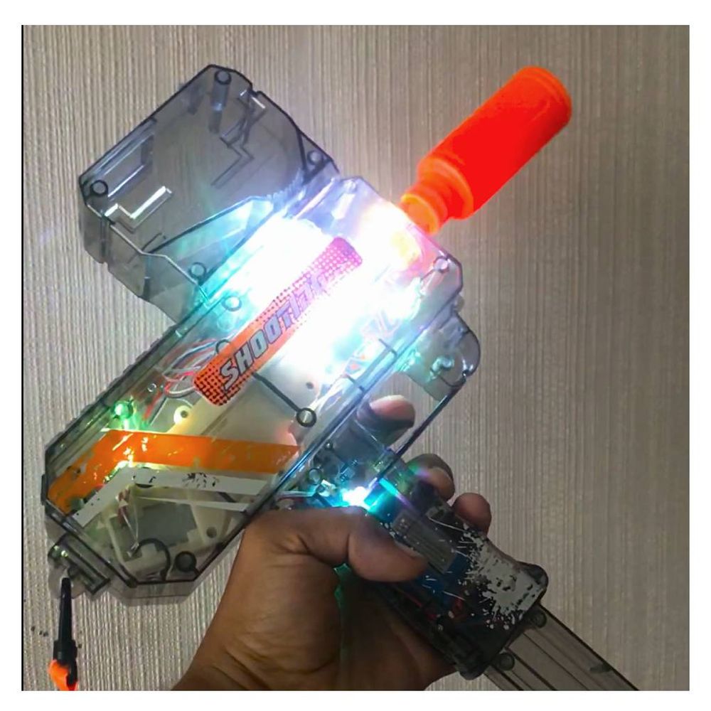 Pistola de Hidrogel y Nerf Plomo Con Luces 20mil Bolas de