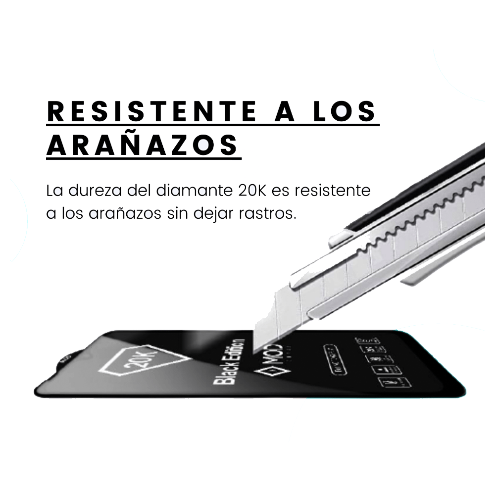 Mica de iPhone 11 Pro Protector de Pantalla Antiespía Black Edition 20K  Antishock Resistente I Oechsle - Oechsle