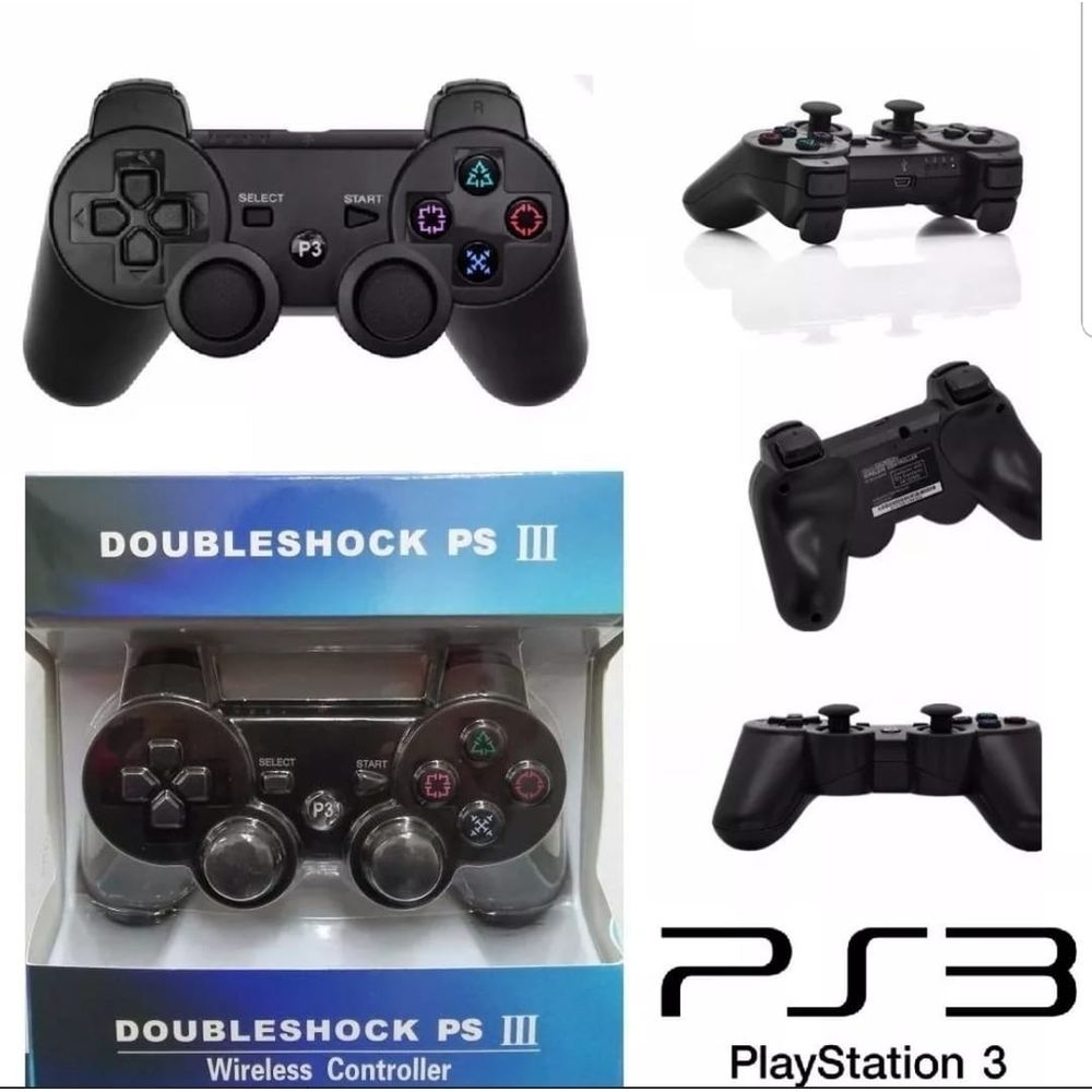 control mando para ps3 dualshock inalambrico recargable generico