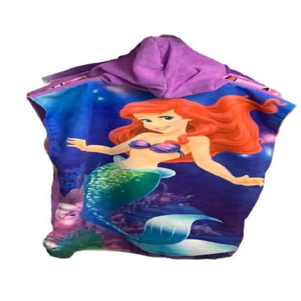 Toalla Cordano Poncho Niño 9 a 12 años Sirena Talla S Unisex