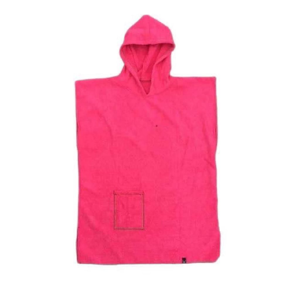 Toalla Cordano Poncho Niños 5 a 7 años Fucsia Unisex