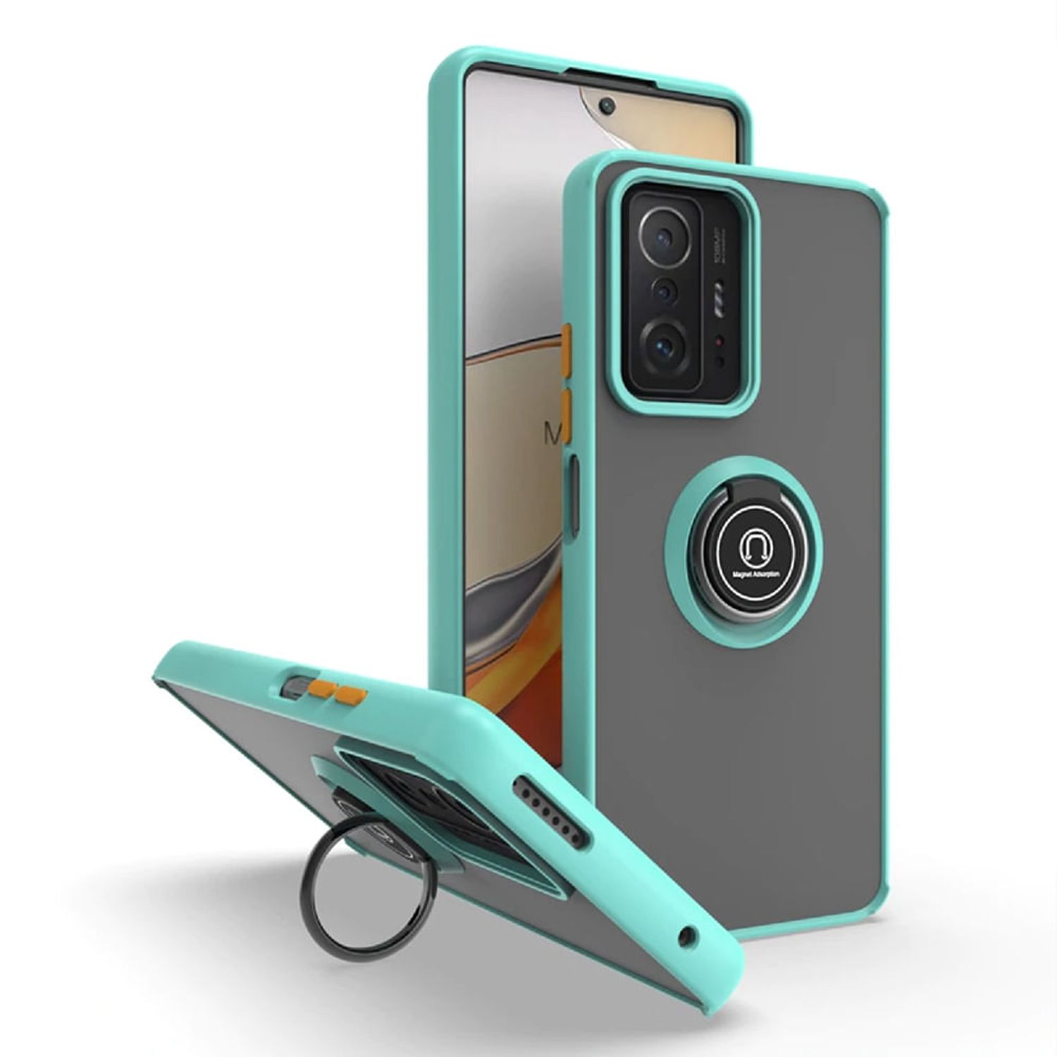 Funda Case para Xiaomi MI 10 Pro Ahumado con Anillo Celeste Antigolpe y  Resistente a Caidas I Oechsle - Oechsle