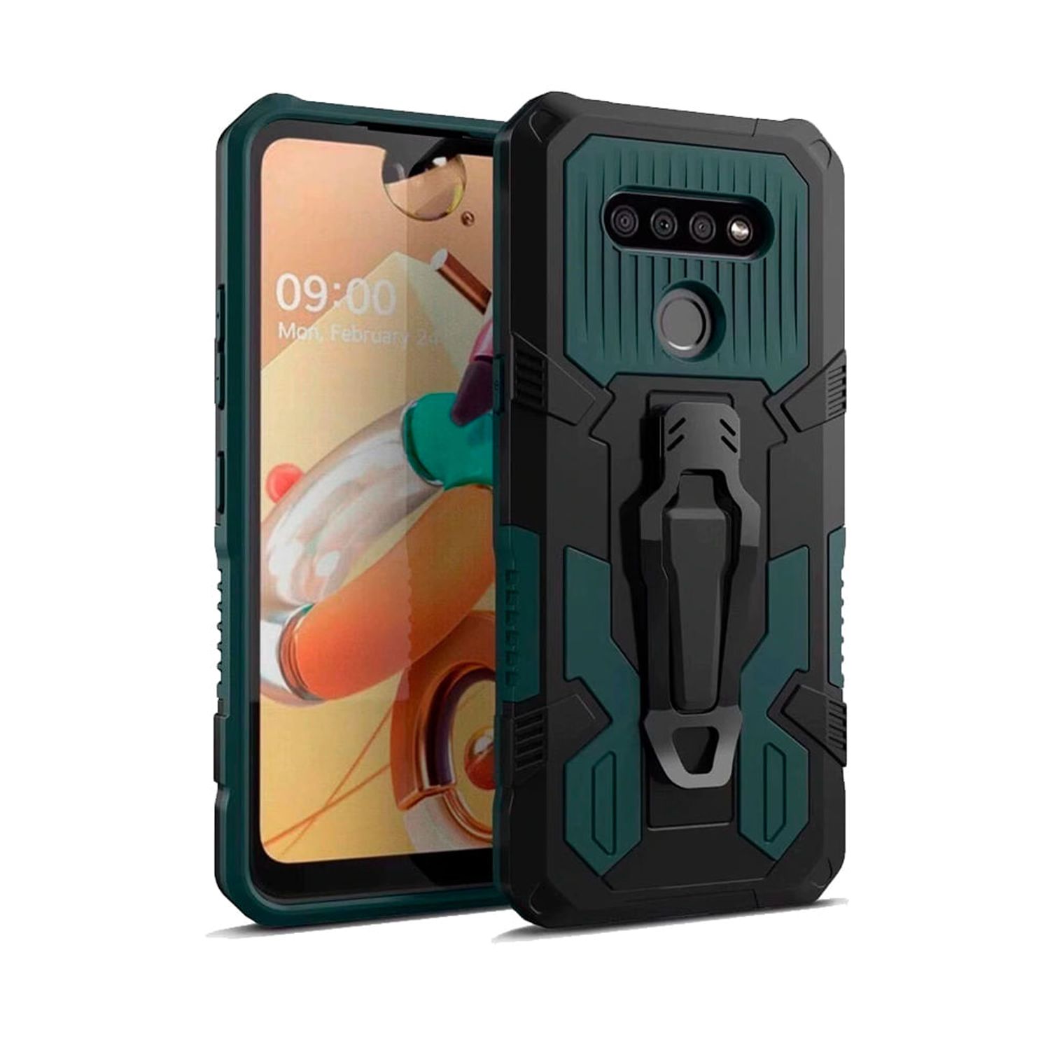 Funda para iPhone 13 Pro Max con protector de camara Verde Resistente ante  Caídas y Golpes I Oechsle - Oechsle