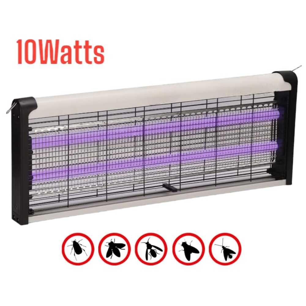Lámpara Exterminador Insectos Luz Uv Mata Zancudos Mosquitos