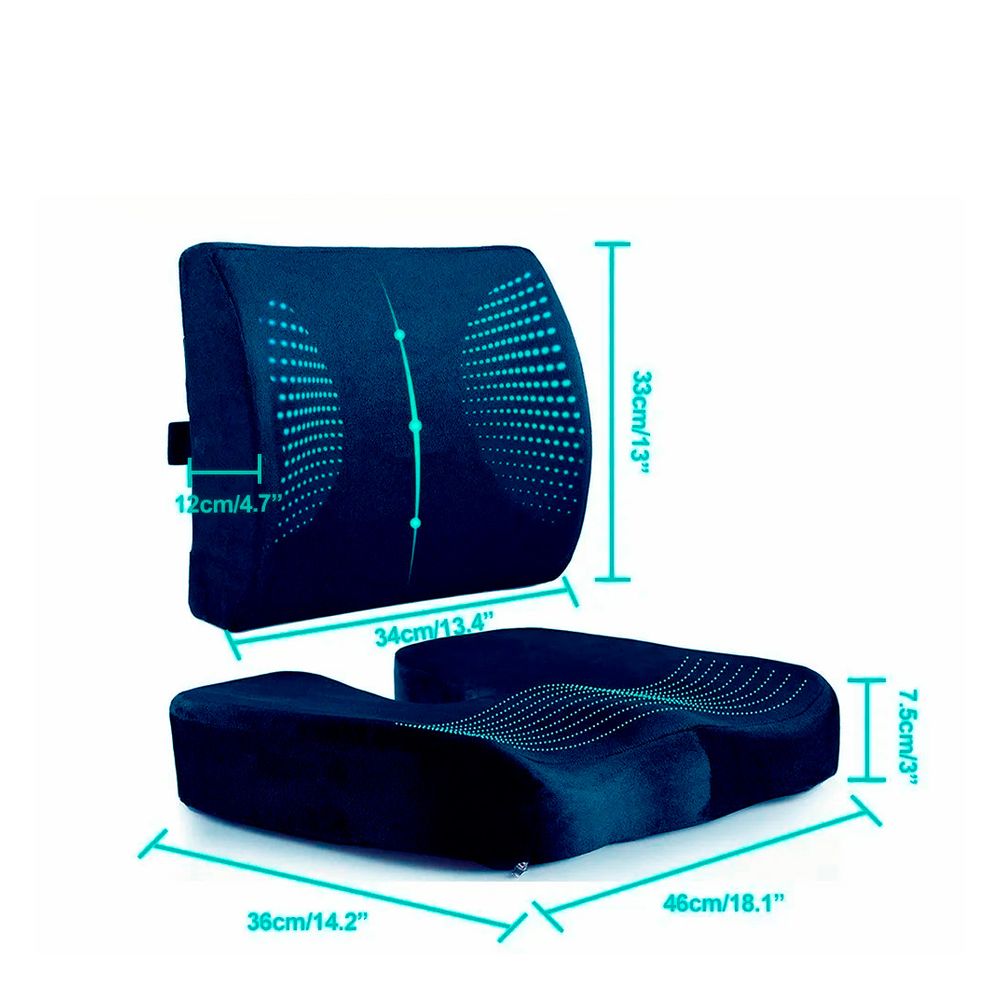 Almohada Lumbar eléctrica para asiento de coche, soporte para asiento de  oficina, almohadilla Lumbar para el
