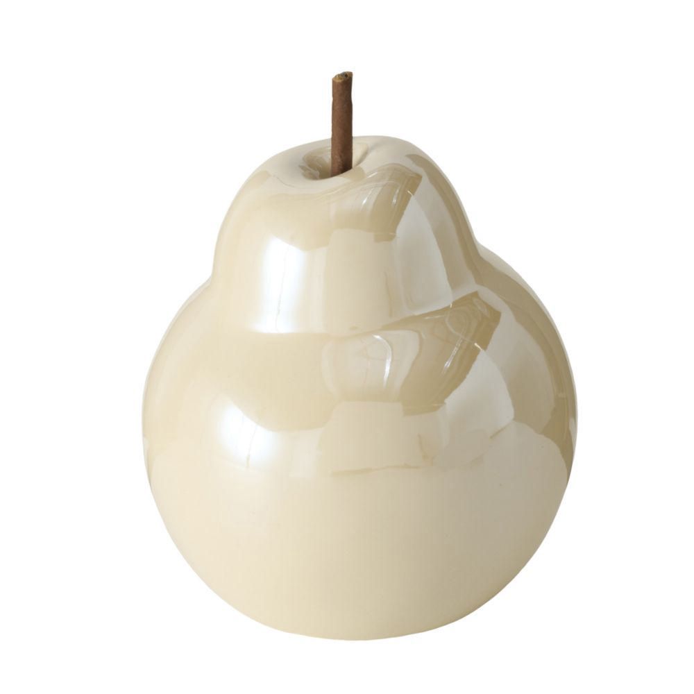 Adorno Pera Beige 14 cm