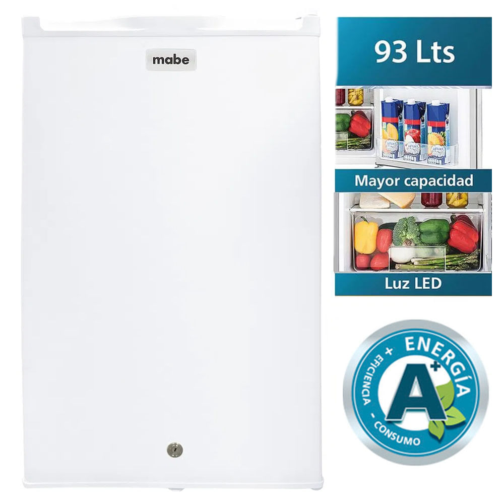 Frigobar Mabe RMF04PRB0 de 93 Litros Blanco