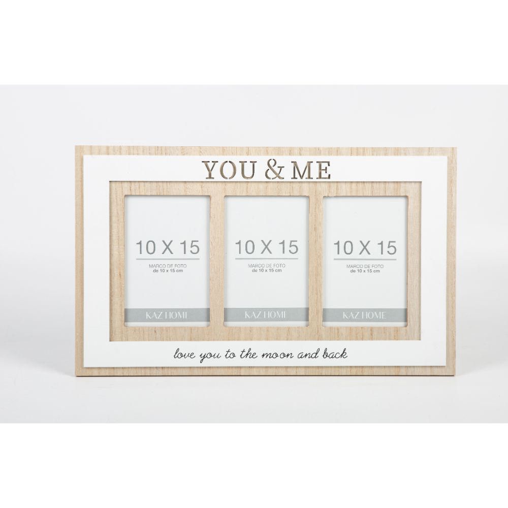 Marco de Fotos X3 You & Me 10 cm x 15 cm